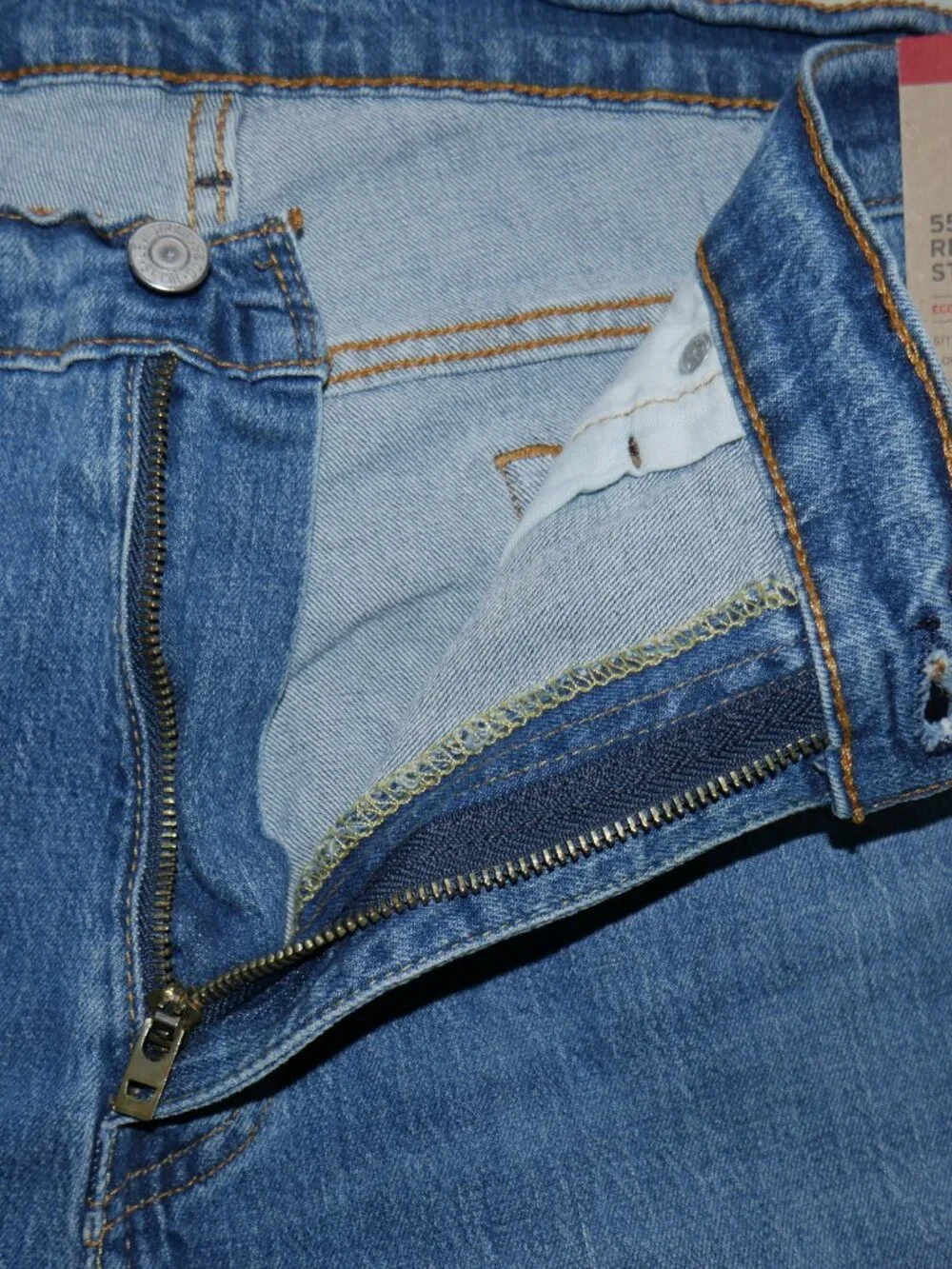 Levis 559 Men's Relaxed Fit Jeans Size 36x36 Medium Wash Stretch Denim NWT
